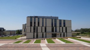 Wejście do WH od strony Biblioteki